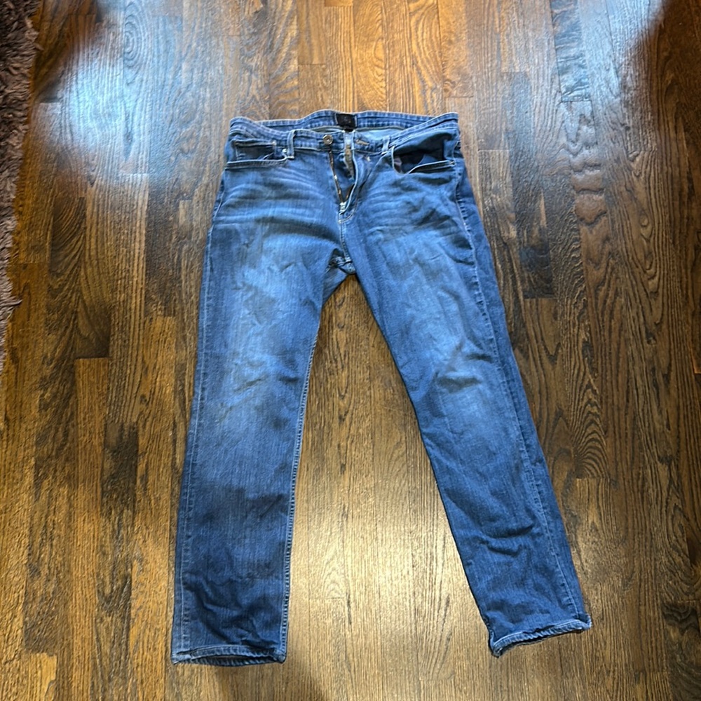 Paige light wash blue jeans